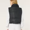Mini Zip-Up Puffer Vest,Mini Zip-Up Puffer Vest