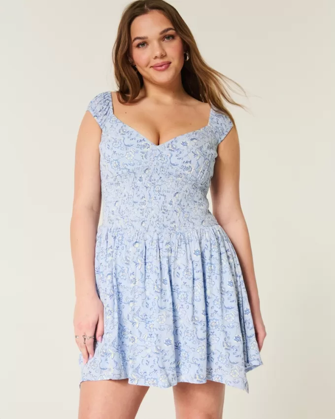 Off-the-Shoulder Asymmetrical Hem Mini Dress,Off-the-Shoulder Asymmetrical Hem Mini Dress