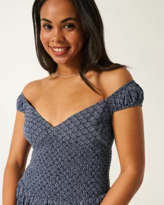 Off-the-Shoulder Asymmetrical Hem Mini Dress,Off-the-Shoulder Asymmetrical Hem Mini Dress