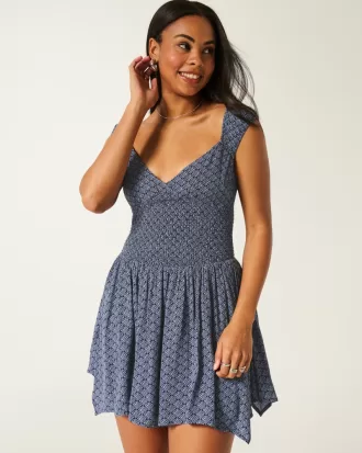 Off-the-Shoulder Asymmetrical Hem Mini Dress,Off-the-Shoulder Asymmetrical Hem Mini Dress