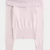 Off-the-Shoulder Sweater,Off-the-Shoulder Sweater