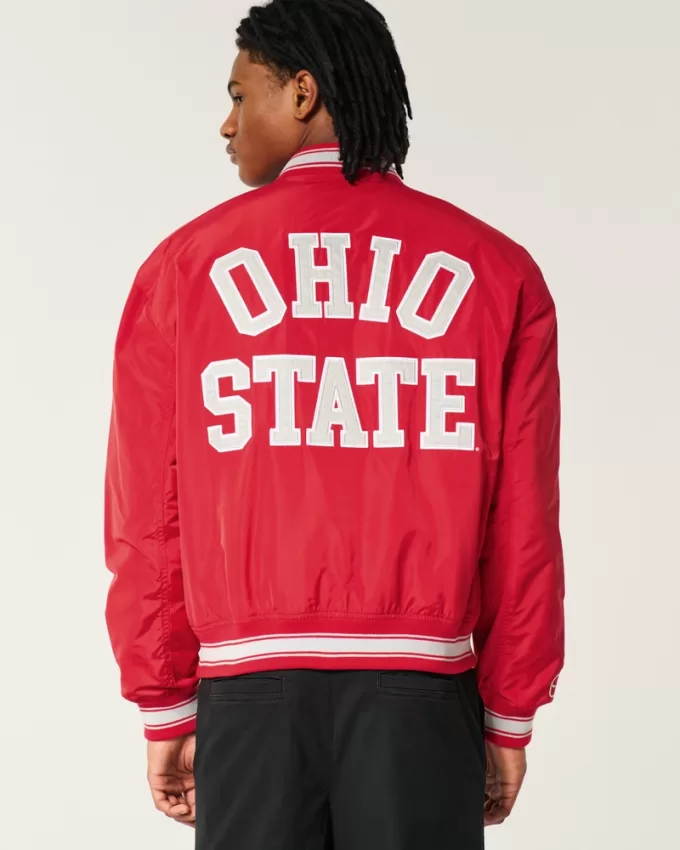 Ohio State Buckeyes Graphic Bomber Jacket,Ohio State Buckeyes Graphic Bomber Jacket Ohio State Buckeyes Graphic Bomber Jacket,Ohio State Buckeyes Graphic Bomber Jacket