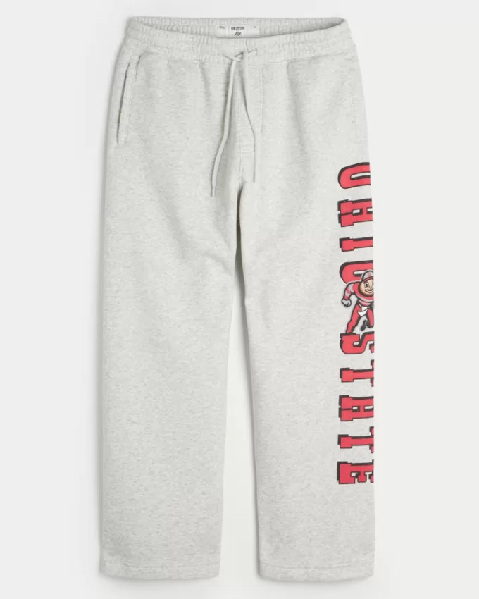 Ohio State University Graphic Baggy Sweatpants,Ohio State University Graphic Baggy Sweatpants