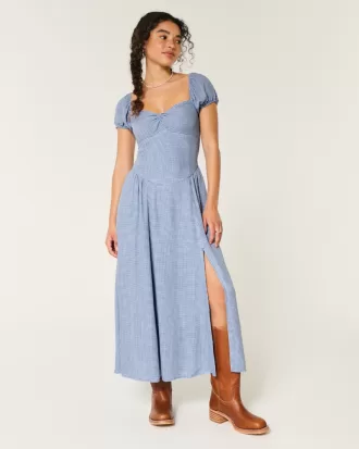 On/Off-the-Shoulder Maxi Dress,On/Off-the-Shoulder Maxi Dress