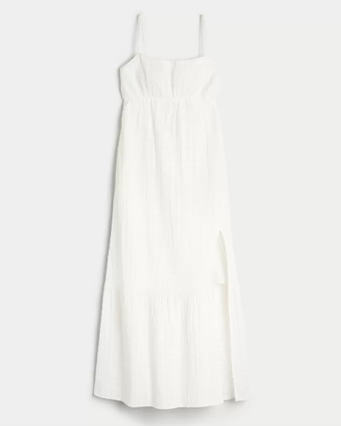 Open-Back Babydoll Maxi Dress,Open-Back Babydoll Maxi Dress Open-Back Babydoll Maxi Dress,Open-Back Babydoll Maxi Dress