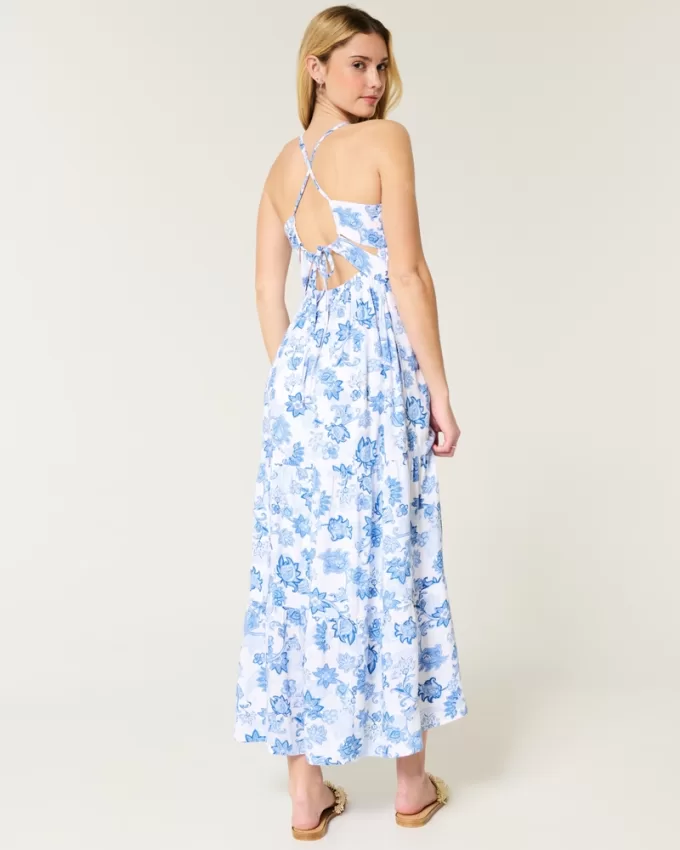 Open Back Maxi Dress,Open Back Maxi Dress