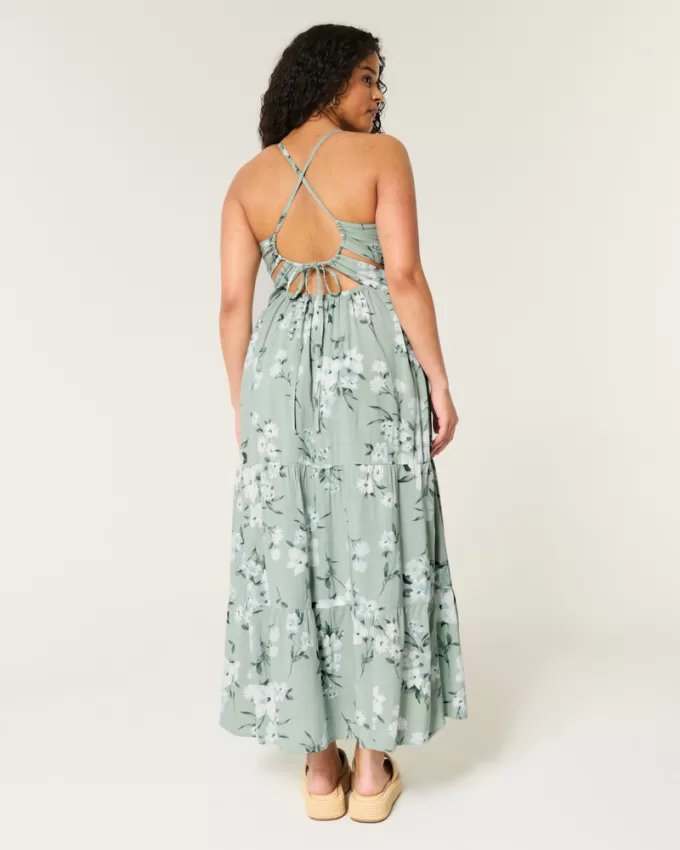 Open Back Maxi Dress,Open Back Maxi Dress