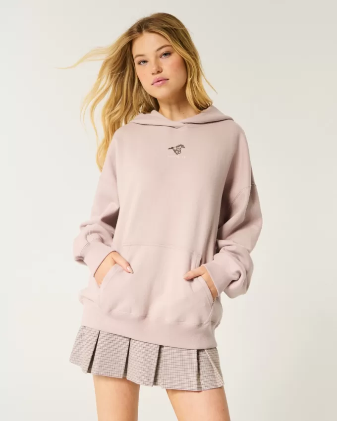 Oversized Austin Texas Graphic Hoodie,Oversized Austin Texas Graphic Hoodie