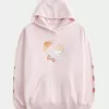Oversized Café Graphic Hoodie,Oversized Café Graphic Hoodie
