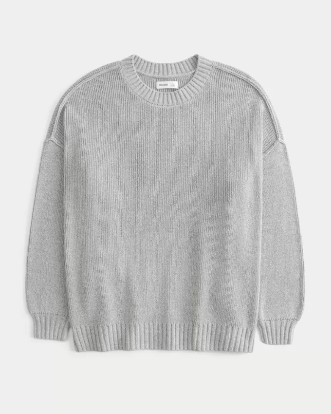 Oversized Crew Sweater,Oversized Crew Sweater
