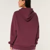 Oversized Football Graphic Hoodie,Oversized Football Graphic Hoodie