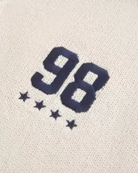 Oversized Half-Zip Graphic Sweater,Oversized Half-Zip Graphic Sweater