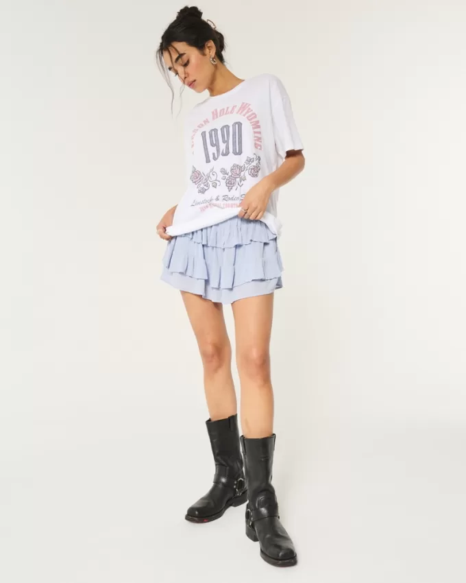Oversized Jackson Hole Graphic Tee,Oversized Jackson Hole Graphic Tee