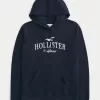 Oversized Logo Graphic Hoodie,Oversized Logo Graphic Hoodie
