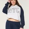 Oversized NYC Graphic Hoodie,Oversized NYC Graphic Hoodie