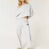 Oversized Off-the-Shoulder Sweatshirt,Oversized Off-the-Shoulder Sweatshirt