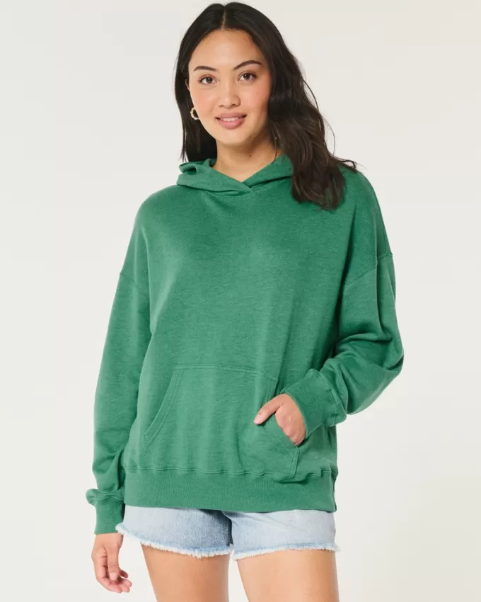 Oversized Terry Hoodie,Oversized Terry Hoodie