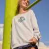 Oversized UCLA Off-the-Shoulder Sweatshirt,Oversized UCLA Off-the-Shoulder Sweatshirt