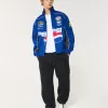 Pepsi NASCAR Graphic Zip-Up Racing Jacket,Pepsi NASCAR Graphic Zip-Up Racing Jacket
