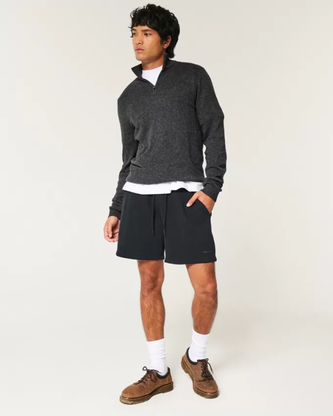 Quarter-Zip Icon Sweater,Quarter-Zip Icon Sweater