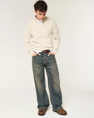 Quarter-Zip Sweater,Quarter-Zip Sweater