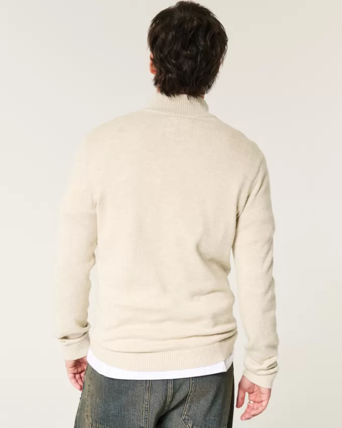 Quarter-Zip Sweater,Quarter-Zip Sweater