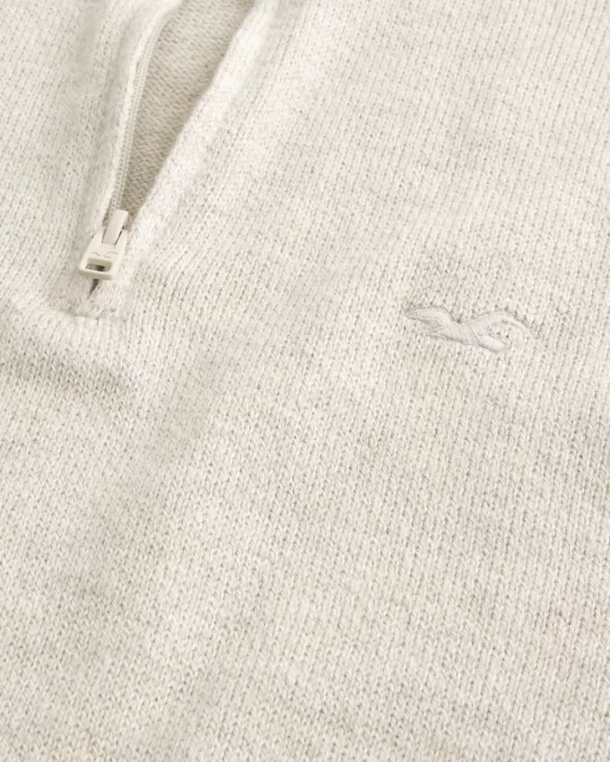 Quarter-Zip Sweater,Quarter-Zip Sweater