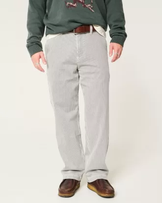 Railroad Stripe Baggy Painter Jeans,Railroad Stripe Baggy Painter Jeans