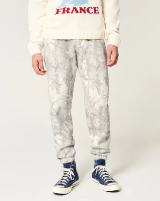Relaxed Camo Fleece Joggers,Relaxed Camo Fleece Joggers