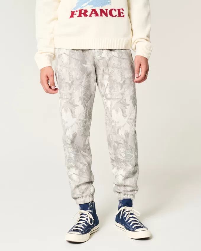 Relaxed Camo Fleece Joggers,Relaxed Camo Fleece Joggers