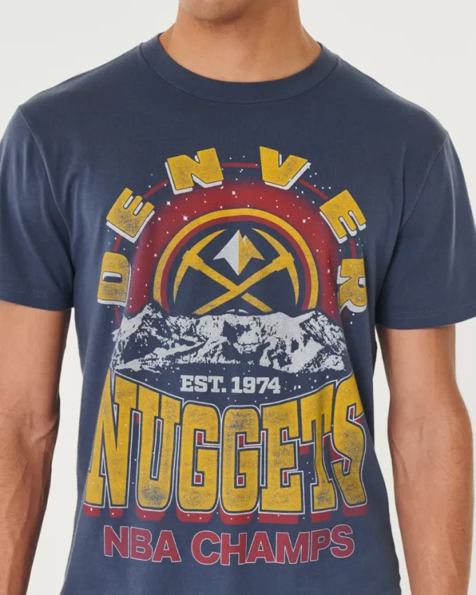 Relaxed Denver Nuggets Graphic Tee,Relaxed Denver Nuggets Graphic Tee