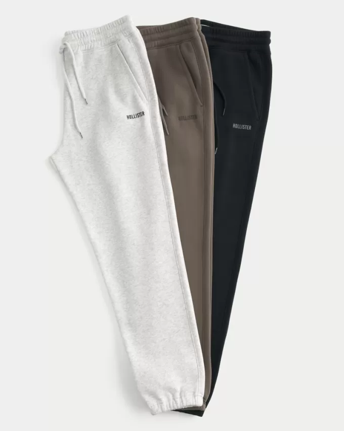 Relaxed Fleece Logo Jogger 3-Pack,Relaxed Fleece Logo Jogger 3-Pack