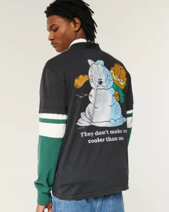 Relaxed Garfield Graphic Tee,Relaxed Garfield Graphic Tee