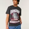 Relaxed Gonzaga University Graphic Tee,Relaxed Gonzaga University Graphic Tee