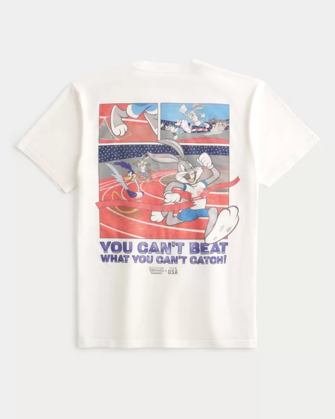Relaxed Looney Tunes x Team USA Graphic Tee,Relaxed Looney Tunes x Team USA Graphic Tee