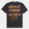 Relaxed Louisiana State University Tigers Graphic Tee,Relaxed Louisiana State University Tigers Graphic Tee
