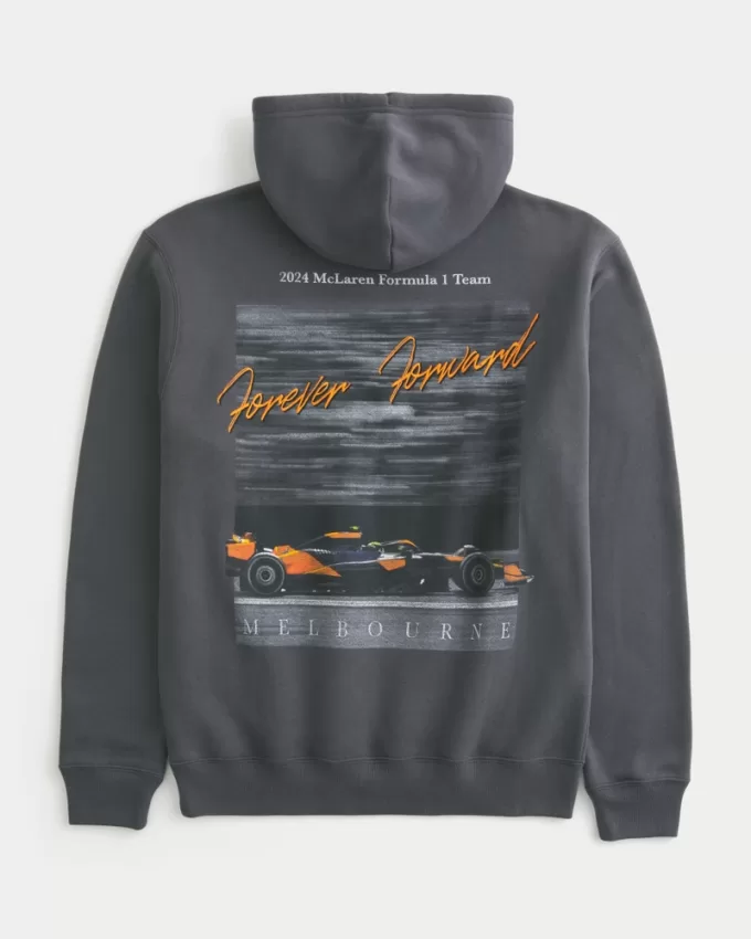 Relaxed McLaren Forever Forward Graphic Hoodie,Relaxed McLaren Forever Forward Graphic Hoodie