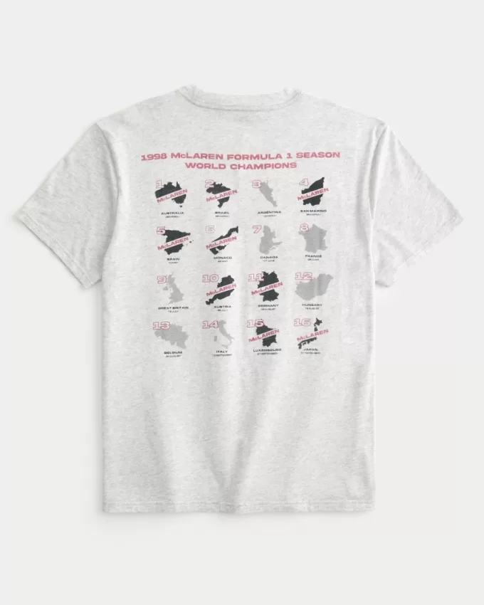Relaxed McLaren Graphic Tee,Relaxed McLaren Graphic Tee