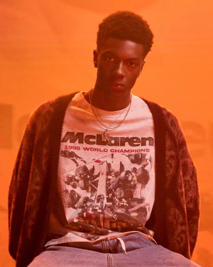 Relaxed McLaren Graphic Tee,Relaxed McLaren Graphic Tee