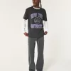 Relaxed New York University Graphic Tee,Relaxed New York University Graphic Tee