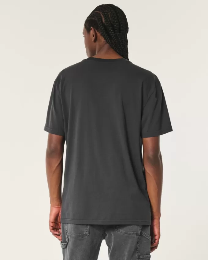 Relaxed New York University Graphic Tee,Relaxed New York University Graphic Tee