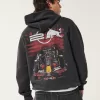 Relaxed Oracle Red Bull Racing Graphic Hoodie,Relaxed Oracle Red Bull Racing Graphic Hoodie