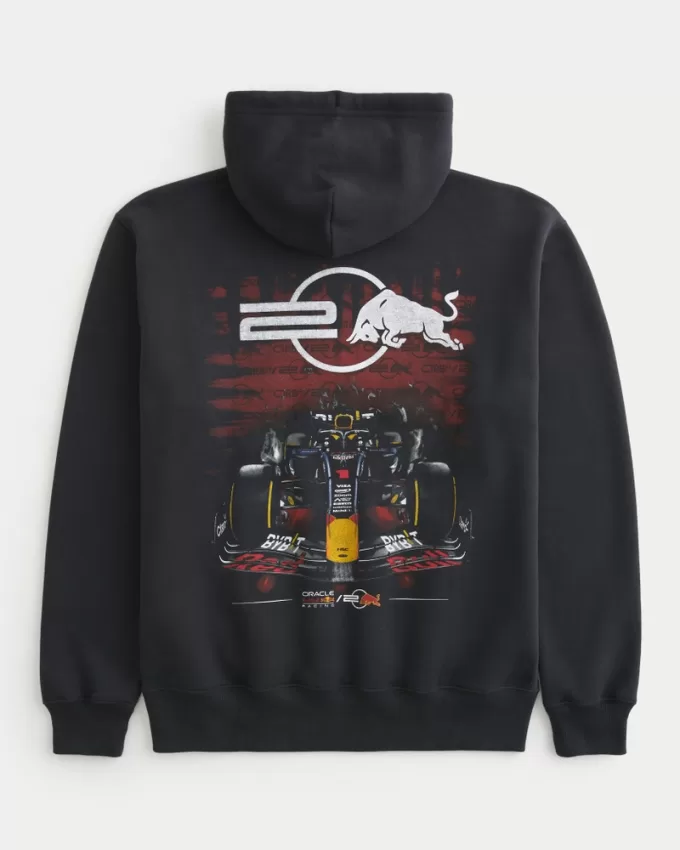 Relaxed Oracle Red Bull Racing Graphic Hoodie,Relaxed Oracle Red Bull Racing Graphic Hoodie