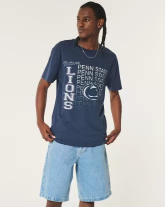 Relaxed Penn State Nittany Lions Graphic Tee,Relaxed Penn State Nittany Lions Graphic Tee