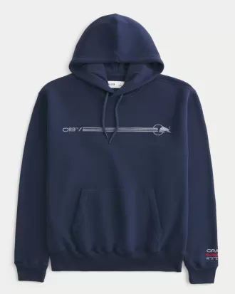Relaxed Red Bull Oracle Racing Graphic Hoodie,Relaxed Red Bull Oracle Racing Graphic Hoodie