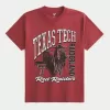 Relaxed Texas Tech Red Raiders Graphic Tee,Relaxed Texas Tech Red Raiders Graphic Tee
