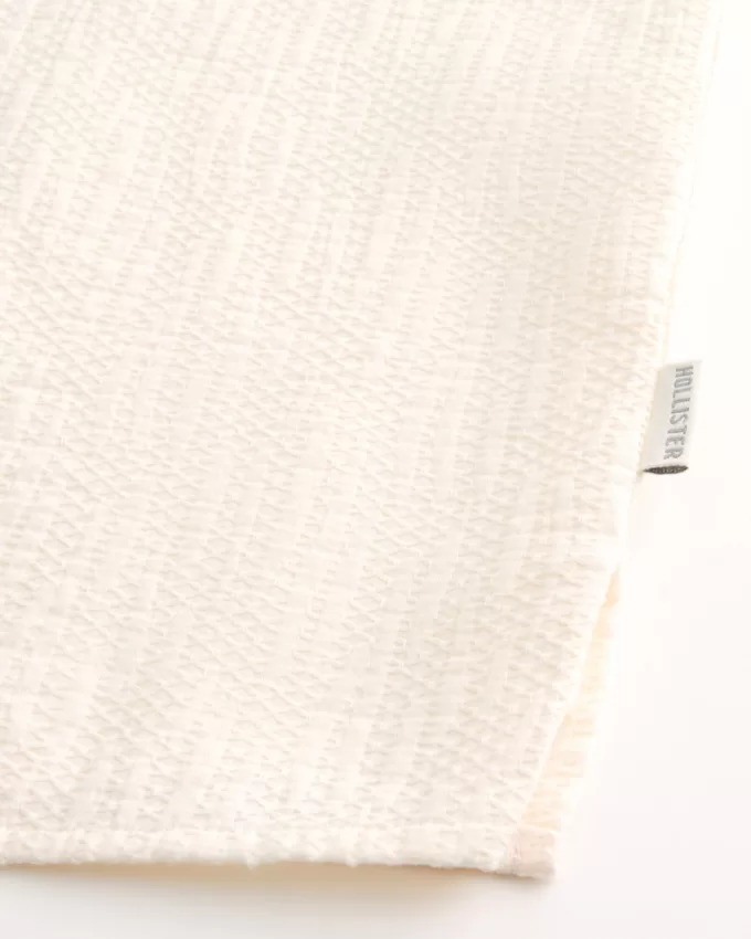 Relaxed Textured Short-Sleeve Shirt,Relaxed Textured Short-Sleeve Shirt