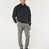 Relaxed Twill Joggers,Relaxed Twill Joggers