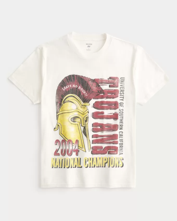 Relaxed USC Trojans Graphic Tee,Relaxed USC Trojans Graphic Tee