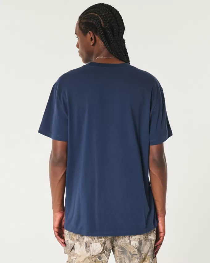 Relaxed University of Michigan Wolverines Graphic Tee,Relaxed University of Michigan Wolverines Graphic Tee